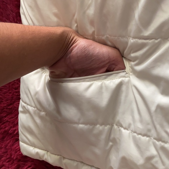 Cream Parka puffer coat - Picture 7 of 14